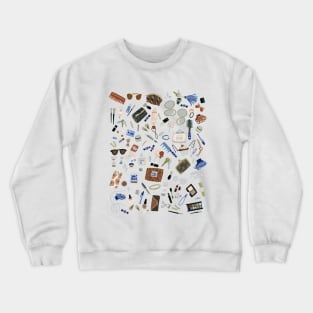 Girly objects Crewneck Sweatshirt